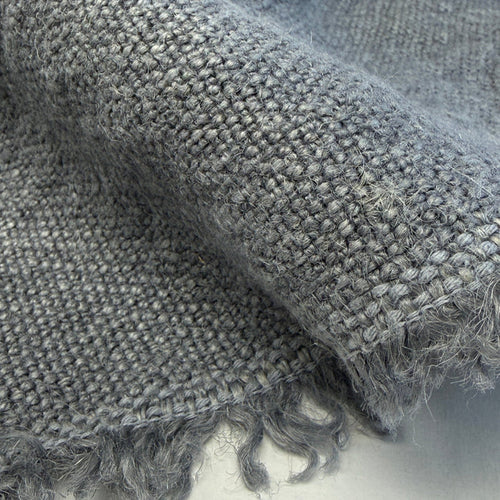 100% Washed Jute - Heavyweight - Faded Indigo - Simplifi Fabric