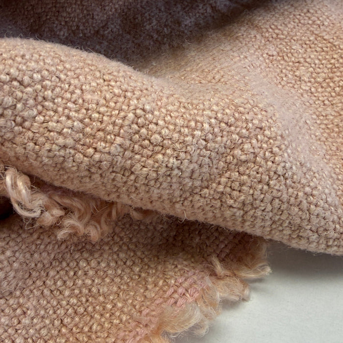 100% Washed Jute - Heavyweight - Soft Petal Pink - Simplifi Fabric