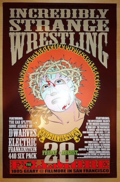 1999 Dwarves & Electric Frankenstein - Concert Poster by Sperry