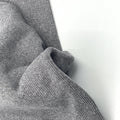 1x1 Organic Cotton / Recycled PET Heavy Rib - Grown & Made in USA - Charcoal - Simplifi Fabric