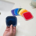 20 FACIAL ROUNDS: Rainbow Solids
