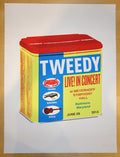 2014 Tweedy - Baltimore Concert Poster by Nate Duval