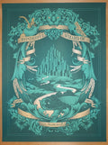 2014 "Wizard of Oz" - Silkscreen Movie Poster by Tracie Ching