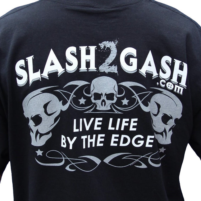 2nd Amendment "COME FOR MINE" T-Shirt Gun Rights Skull "BRING YOURS" Slash2Gash S2G