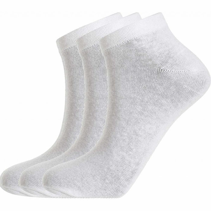 3-pack low cut-strumpor, vita