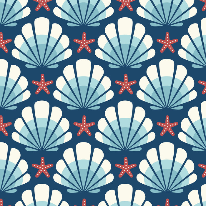 3132 - Ocean Motion - Roucoucou - Cloud 9 Fabrics - Poplin - Simplifi Fabric