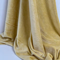 Bamboo Organic Cotton Velour - Dusky Citron