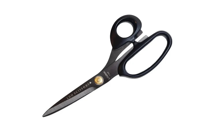8" True Left - handed Lightweight Fabric Scissors - Black - LDH Scissors - Simplifi Fabric