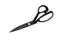 9" Midnight Edition Fabric Shears - Rubber Handle - LDH Scissors - Simplifi Fabric