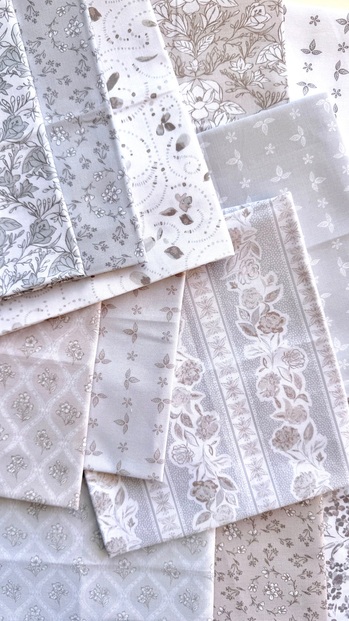 Alyssum Harmony Ring - Gentle Whispers - Trisha Patel - Cloud 9 Fabrics - Poplin