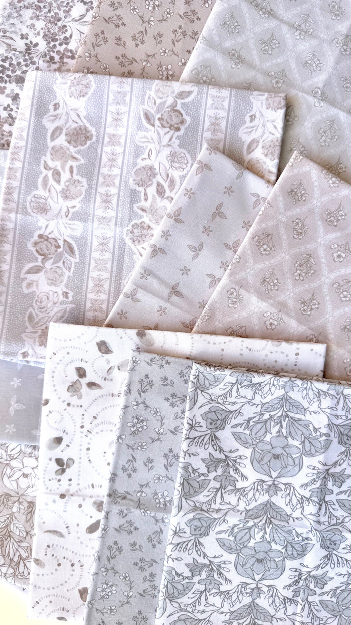Alyssum Unity Ring - Gentle Whispers - Trisha Patel - Cloud 9 Fabrics - Poplin