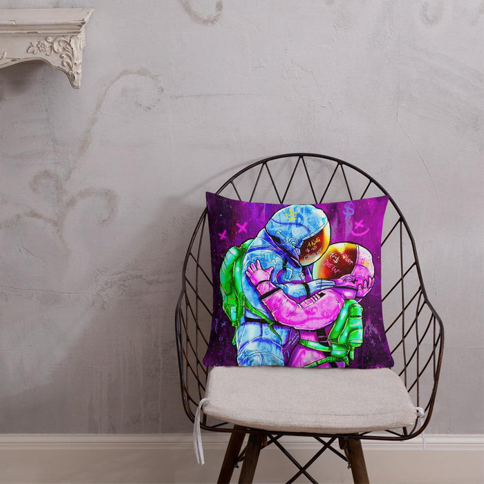 A KING IS NOT COMPLETE WITHOUT HIS QUEEN PREMIUM PILLOW - REBHORN DESIGN