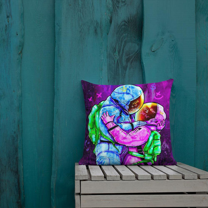 A KING IS NOT COMPLETE WITHOUT HIS QUEEN PREMIUM PILLOW - REBHORN DESIGN
