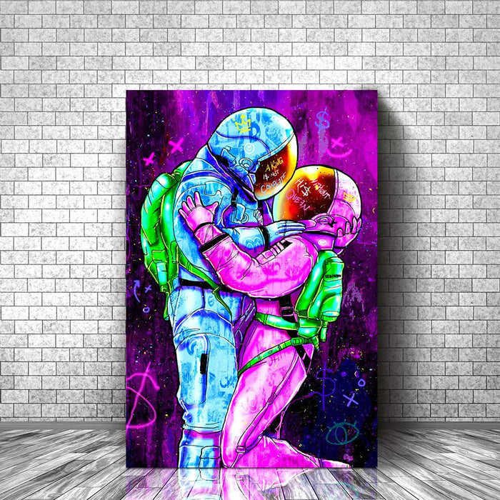20 x 16 - Small / Gallery Wrap / Purple