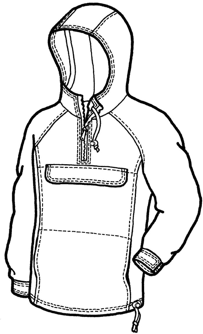 Adult's Fairbanks Anorak PDF Pattern - 124 - The Green Pepper Patterns - Simplifi Fabric
