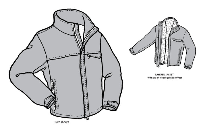 Adult’s Skyline Jacket PDF Pattern - 506 - The Green Pepper Patterns - Simplifi Fabric