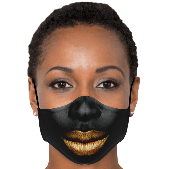 african queen gold mask