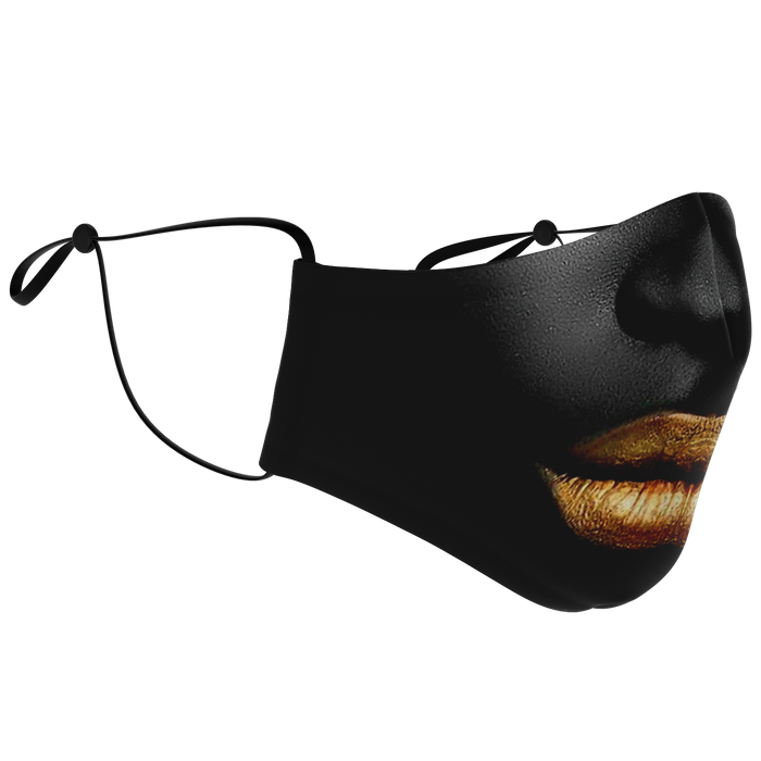 african queen gold mask