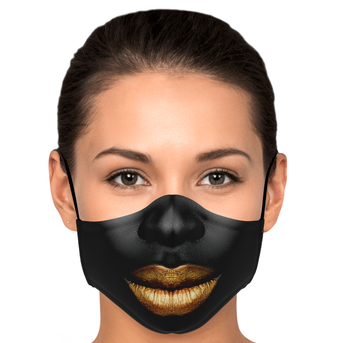 african queen gold mask