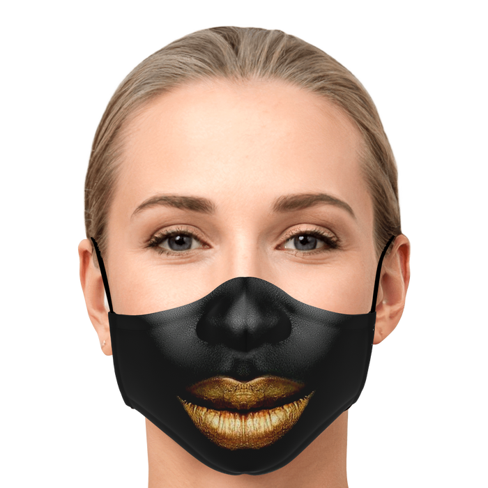 african queen gold mask
