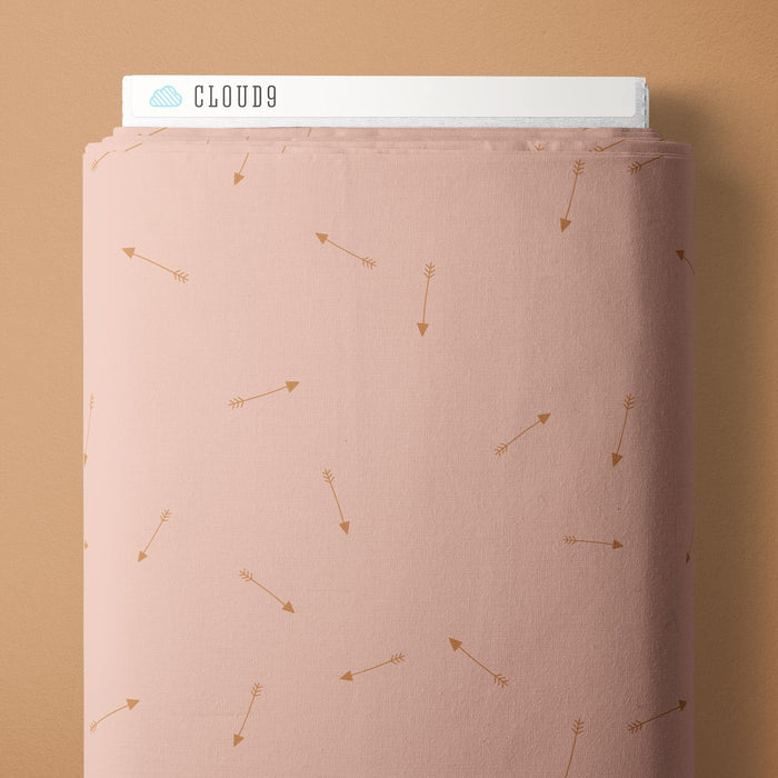 Aim High - Pink - Backwoods and Boots - Softly Studio - Cloud 9 Fabrics - Poplin - Simplifi Fabric