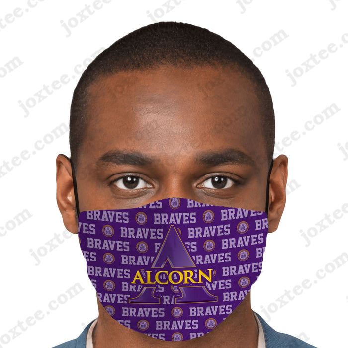 Alcorn State Fashion Mask 3D v15