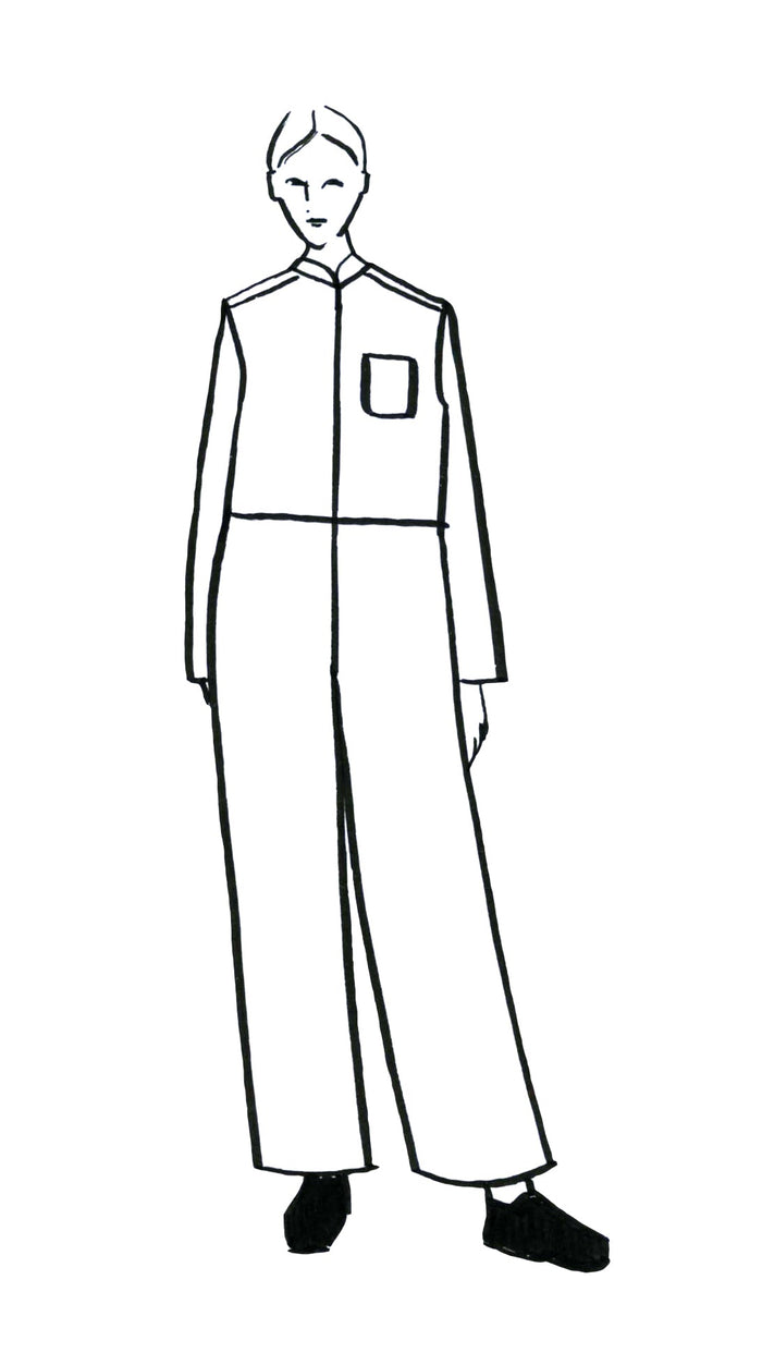 ALEXIS Jumpsuit by Kaisa Rissanen PDF Sewing Pattern - TAUKO - Simplifi Fabric