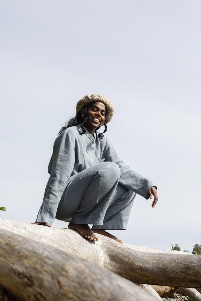 ALEXIS Jumpsuit by Kaisa Rissanen PDF Sewing Pattern - TAUKO - Simplifi Fabric