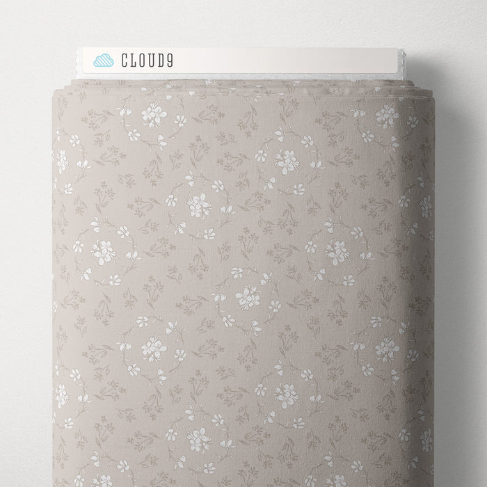 Alyssum Harmony Ring - Gentle Whispers - Trisha Patel - Cloud 9 Fabrics - Poplin - Simplifi Fabric