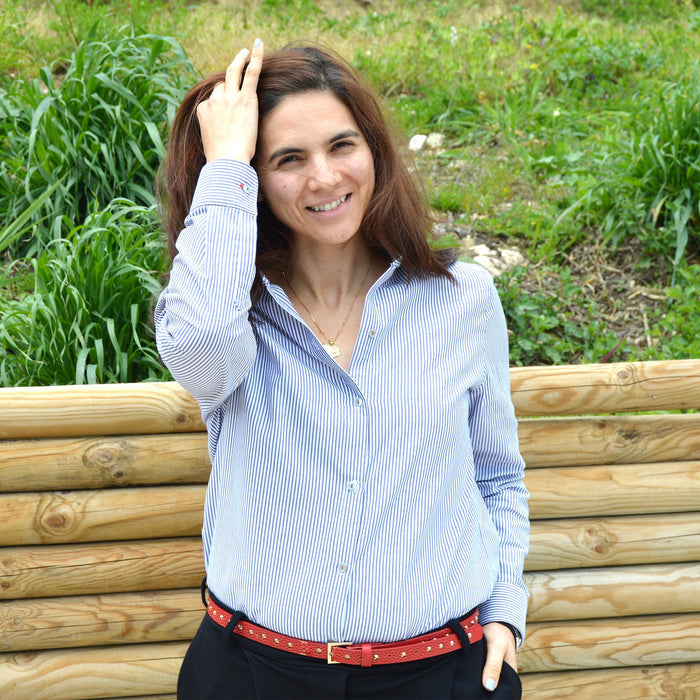 Anna Shirt Womens Paper Pattern - Wardrobe by Me - Simplifi Fabric