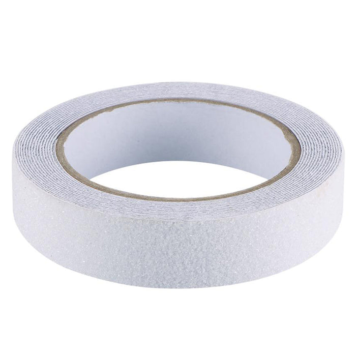 Transparent anti-slip floor tape roll, 25mm wide PVC