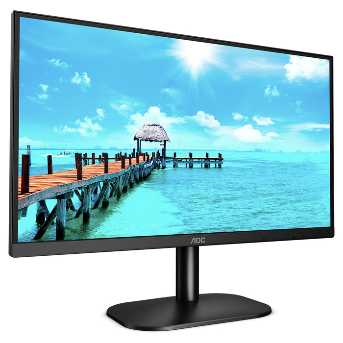 AOC 23.8" Full HD VGA/HDMI Monitor - Black | 24B2XDAM from AOC - DID Electrical