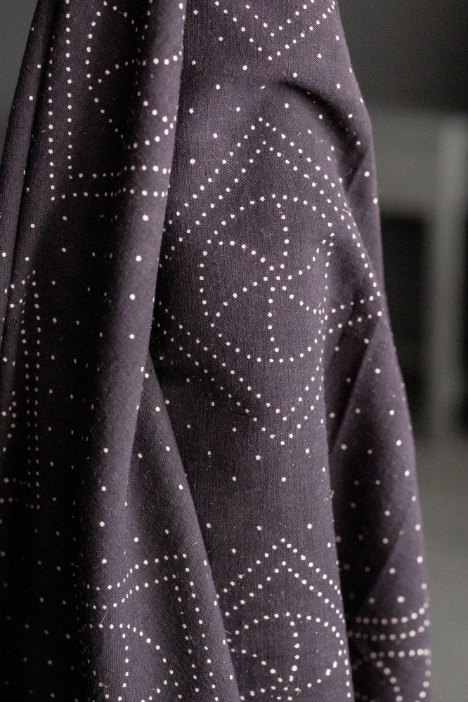 Apollo Ajrakh Indian Block Print Organic Cotton - Merchant & Mills - Simplifi Fabric
