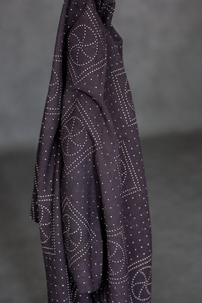 Apollo Ajrakh Indian Block Print Organic Cotton - Merchant & Mills - Simplifi Fabric