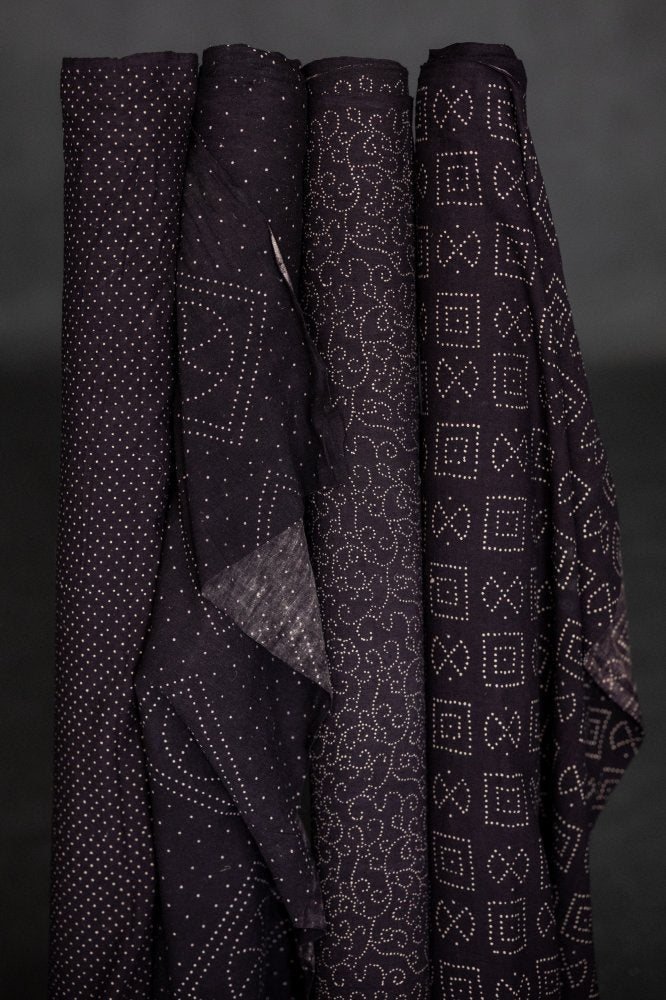 Pallas Ajrakh Indian Block Print Organic Cotton - Merchant & Mills - Simplifi Fabric