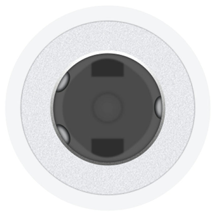 Apple USB-C to 3.5MM Headphone Jack Adapter - White | MW2Q3ZM/A from Apple - DID Electrical
