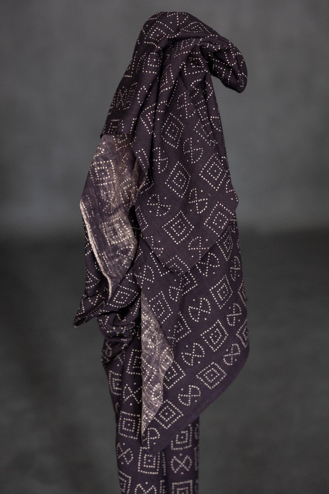 Ares Ajrakh Indian Block Print Organic Cotton - Merchant & Mills - Simplifi Fabric