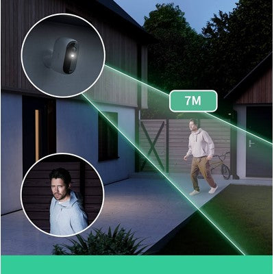 Arlo 2K Essential Outdoor Security Camera Pack of 2 - White | VMC2250100EUS from Arlo - DID Electrical