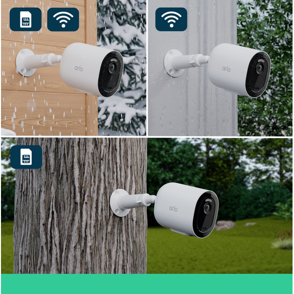 Arlo Go 2 1080P Wireless Security Camera - White | VML2030100EUS from Arlo - DID Electrical