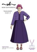 Aurora Jacket - Paper Sewing Pattern - Sew Different - Simplifi Fabric
