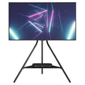 AVF Tiga Freestanding Metal TV Stand - Black | FSL900TIGB from AVF - DID Electrical