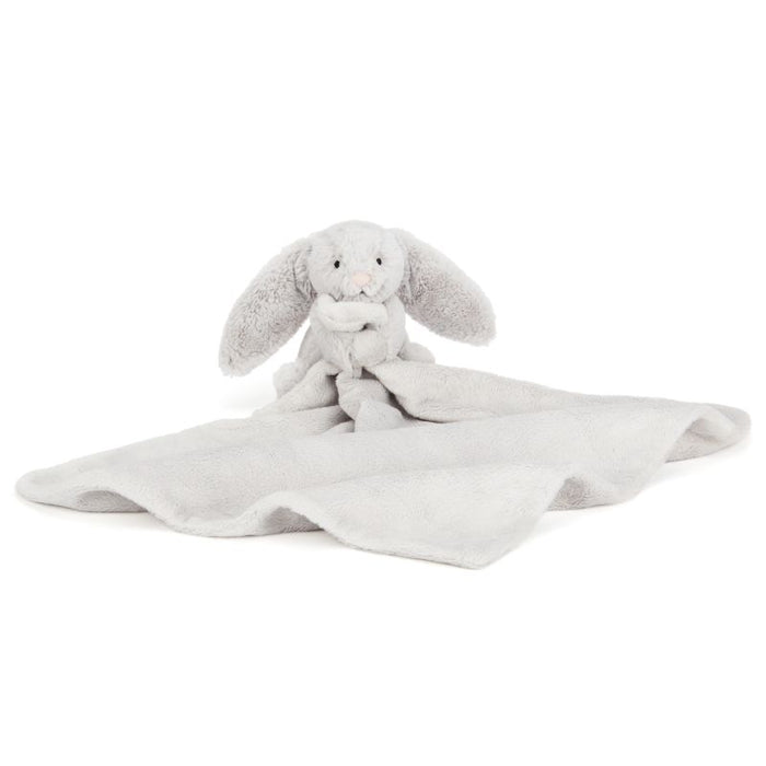 Baby Jellycat Bashful Silver Bunny Soother