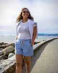 Bamberton Shorts Womens PDF Sewing Pattern - Thread Theory - Simplifi Fabric