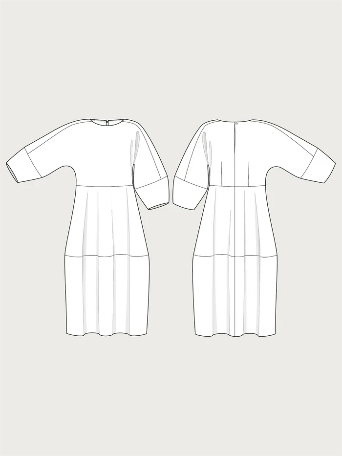 Barrel Dress Pattern - The Assembly Line - Simplifi Fabric
