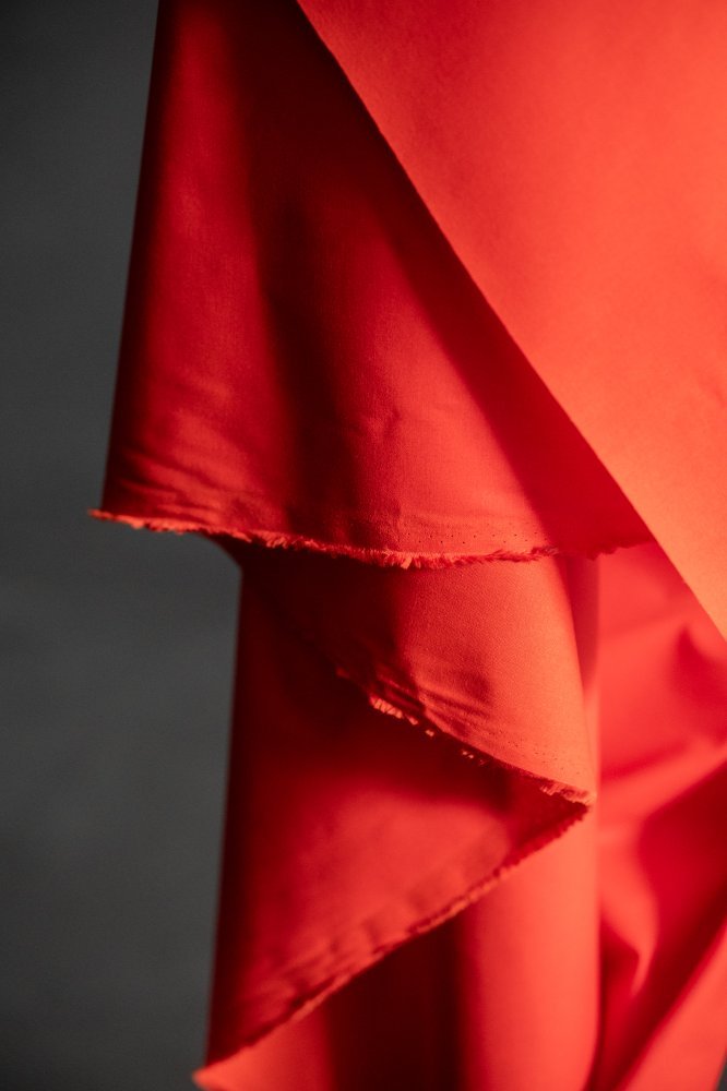 Barrier Lining (for Oilskin) - Lippy Red - Merchant & Mills - Simplifi Fabric