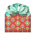 BB 0012 - Package - Red with Aqua Bow