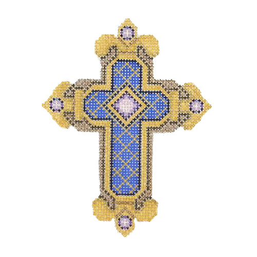 BB 2641 - Cross - Gold & Blue
