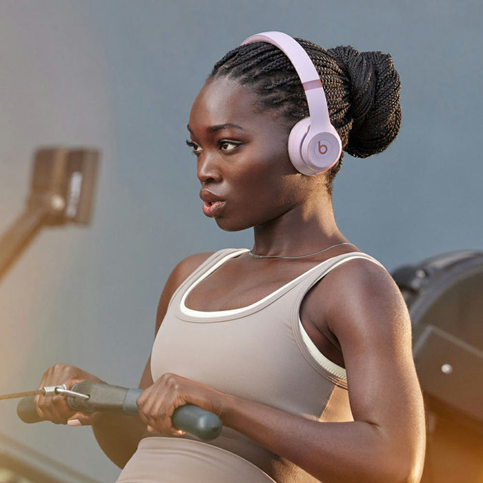 Beats Solo 4 Bluetooth Wireless On-Ear Headphones - Cloud Pink | MUW33ZM/A from Beats - DID Electrical