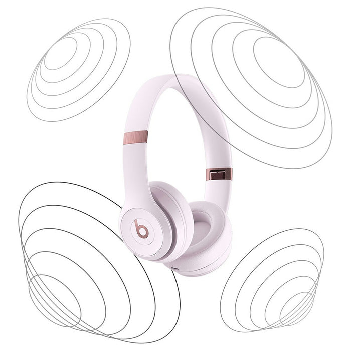 Beats Solo 4 Bluetooth Wireless On-Ear Headphones - Cloud Pink | MUW33ZM/A from Beats - DID Electrical