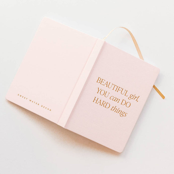 "Beautiful Girl" Fabric Journal